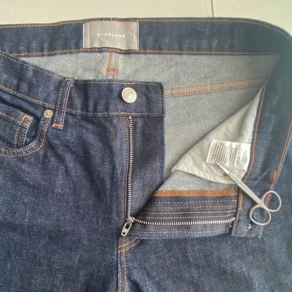 Everlane Straight Leg Jeans Dark Wash Size 30 - Picture 6 of 13